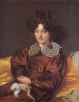  Auguste Werke - Madame Marie Marcotte neoklassizistisch Jean Auguste Dominique Ingres